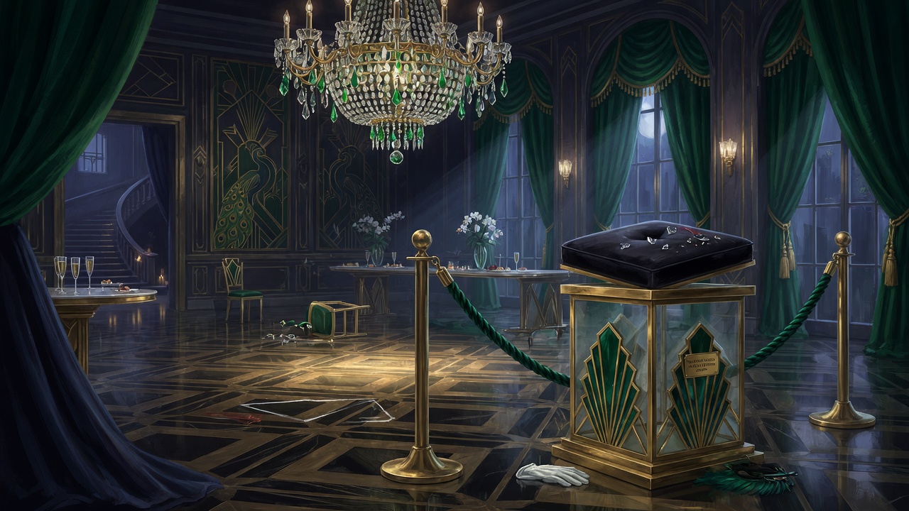Midnight at the Manor game artwork
