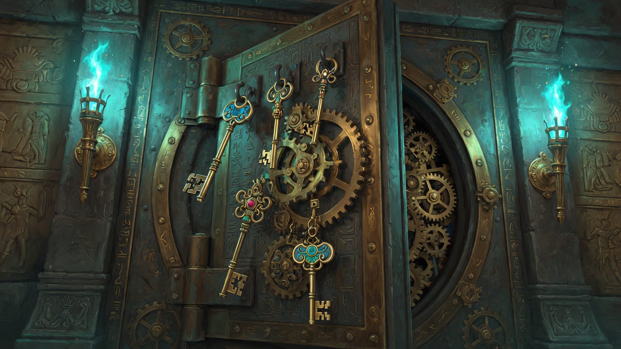 The Four Keys game artwork
